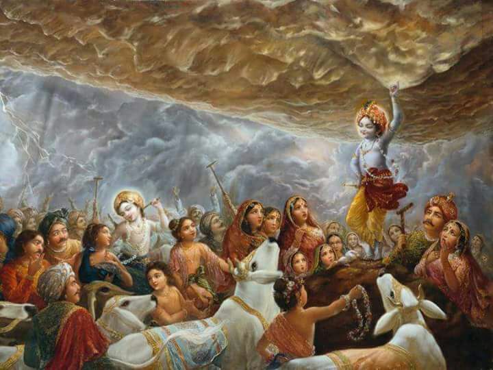 The God Who Lifted a Mountain: The Incredible Story of Govardhan Puja